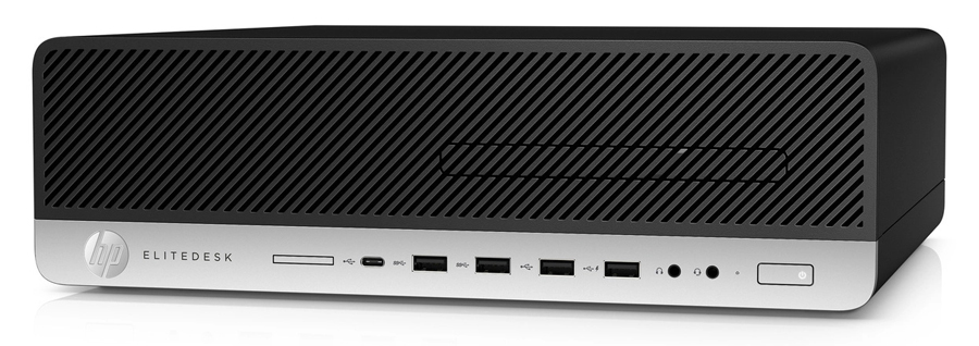 HP PC EliteDesk 800 G3 SFF, Refurbished Grade A Repainted, i5-7400, 8/256GB M.2, FreeDOS