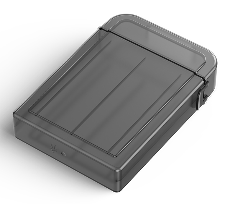 ORICO θήκη προστασίας για 2x 2.5″ HDD PPH25, γκρι/διάφανη